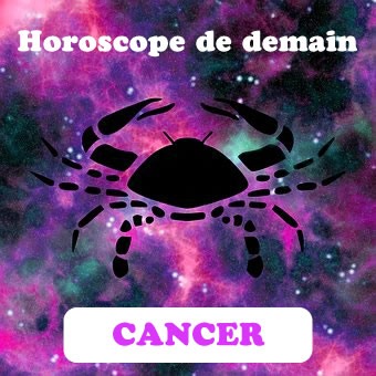 horoscope du jour cancer