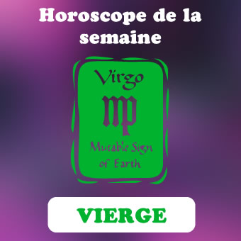 horoscope de la semaine vierge